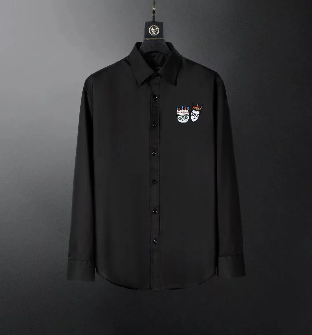 DOLCE&GABBANA Embroidery Casual Shirts Men Brand Cotton Clothing Long Sleeve Slim Fit Social Male D&G Shirt Big Size M-XXXL
DOLCE&GABBANA Embroidery Casual Shirts Men Brand Cotton Clothing Long Sleeve Slim Fit Social Male D&G Shirt Big Size M-XXXL
