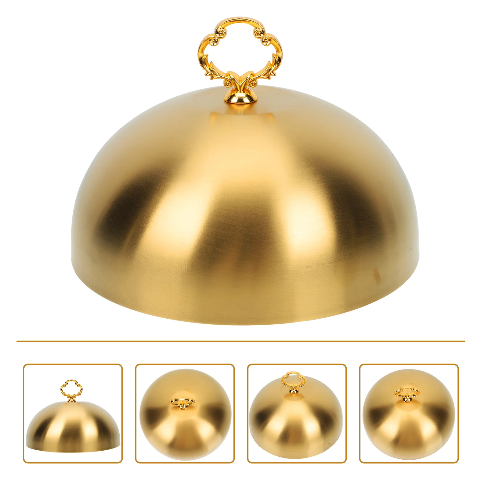 Cover Dome Basting Stainless Steel Melting Lid Steak Cheese Covers Serving Plate Protector Grill Metal Kitchen Griddle Dish
Cover Dome Basting Stainless Steel Melting Lid Steak Cheese Covers Serving Plate Protector Grill Metal Kitchen Griddle Dish
