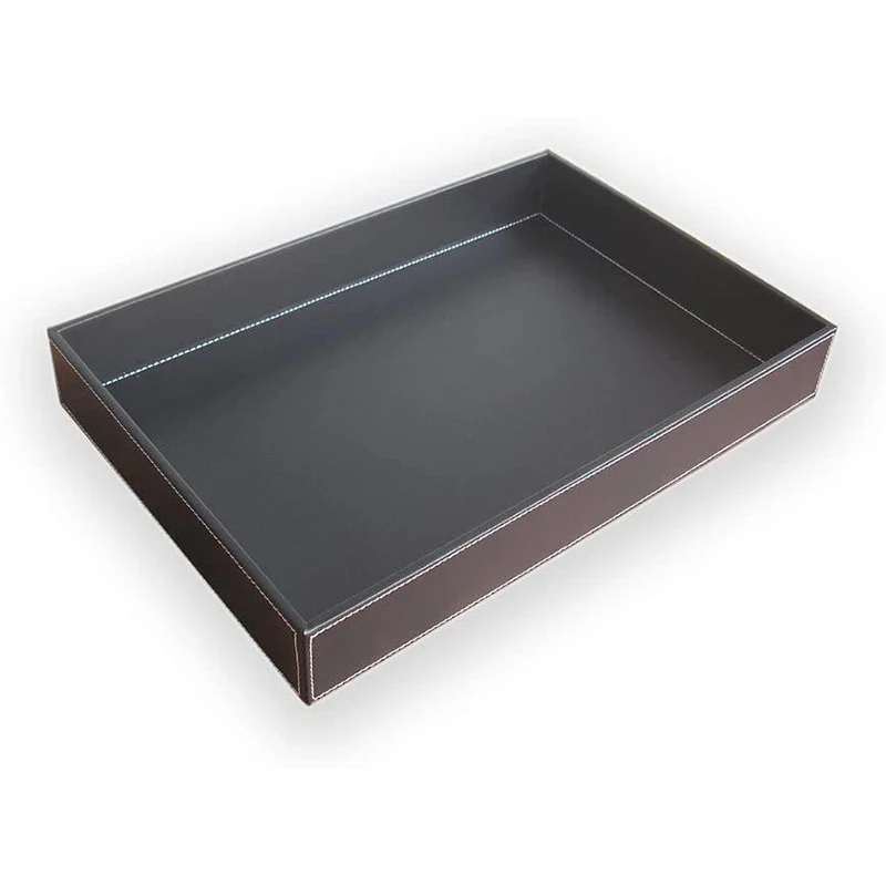 PU Leather Valet Tray Organizer,Catchall Tray Decorative Desktop Storage Organizer Tray for Change, Coin,Key,Phone
PU Leather Valet Tray Organizer,Catchall Tray Decorative Desktop Storage Organizer Tray for Change, Coin,Key,Phone