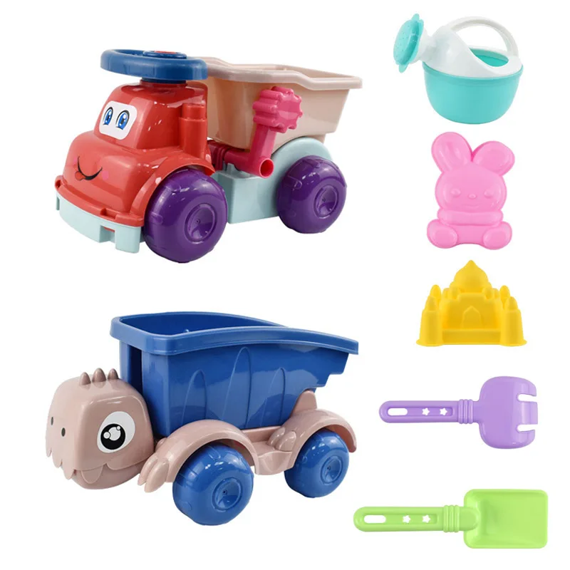 

Игрушка детская водный песок, Набор детских пляжных игрушек, Инженерная машина, грузовик, летние игрушки, Пляжная водная игра, тележка, игрушка для детей 2 -5 лет