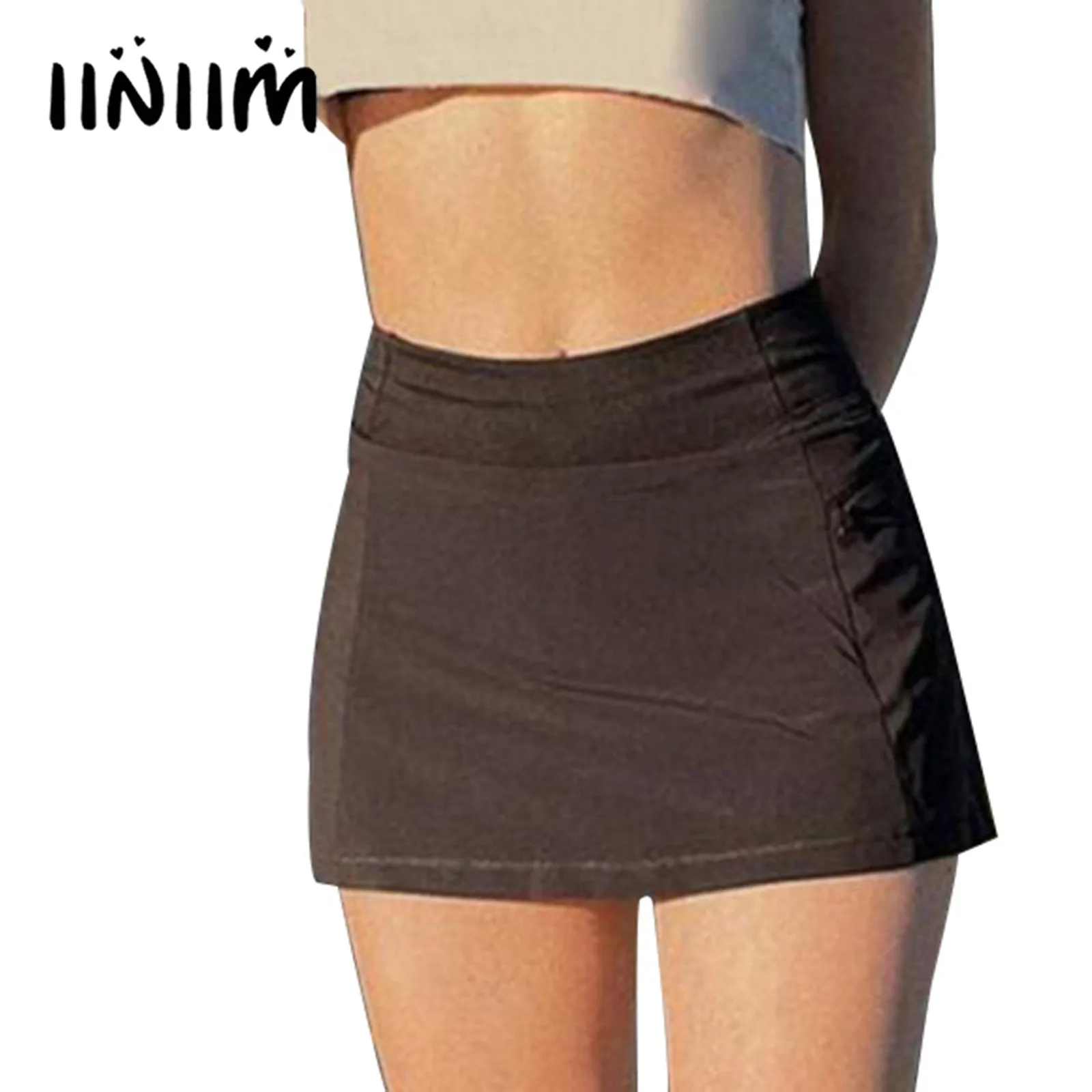 Womens Y2k Clothes Casual Solid Color Mini Skirt Skorts Elastic Waist Miniskirt for Sports Workout Golf Tennis Badminton
Womens Y2k Clothes Casual Solid Color Mini Skirt Skorts Elastic Waist Miniskirt for Sports Workout Golf Tennis Badminton