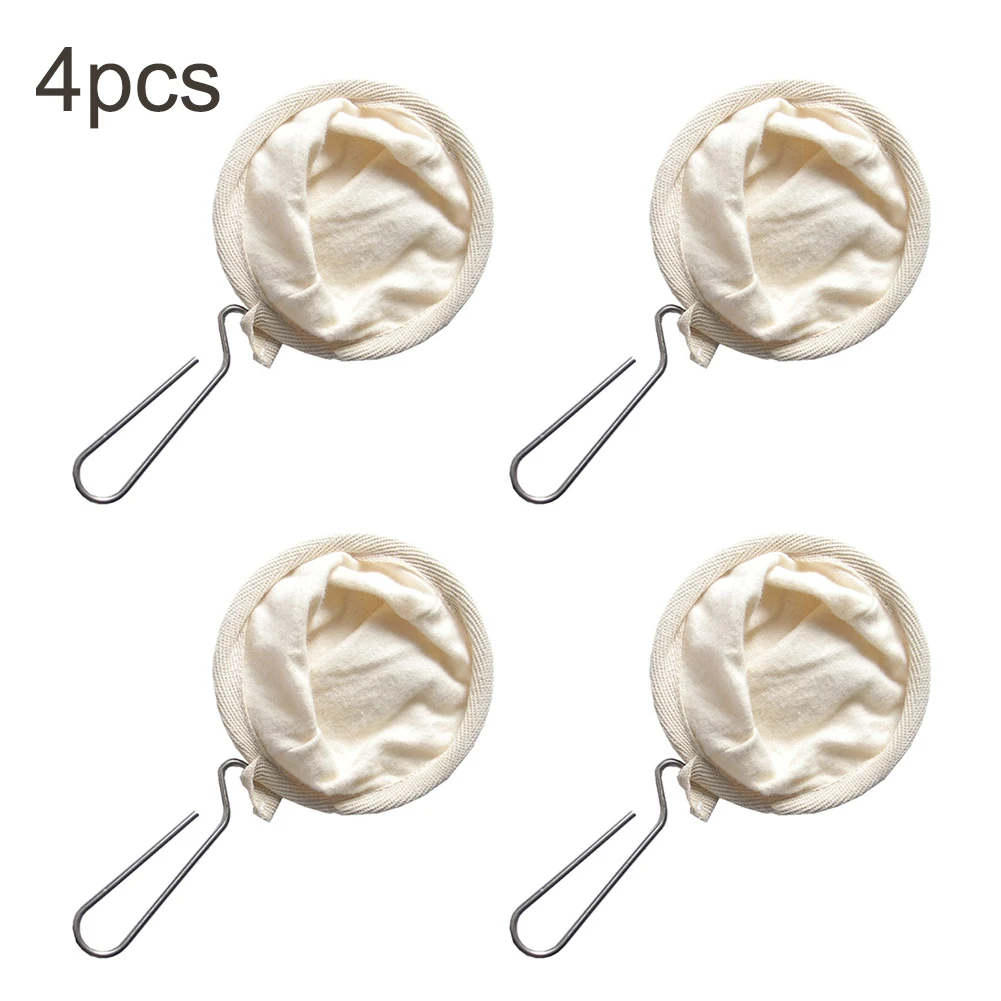 4pcs Kitchen Reusable Dripper Accessories Portable Flannel Cloth Coffee Filter Strainers Easy Clean Practical Bag With Handle
4pcs Kitchen Reusable Dripper Accessories Portable Flannel Cloth Coffee Filter Strainers Easy Clean Practical Bag With Handle