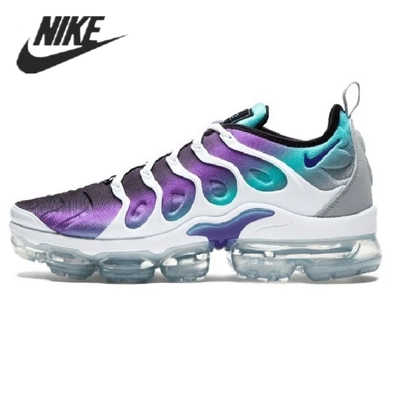 

New Arrival 2021 Nike Air VaporMax Plus TN Rainbow White Women Men's Running Shoes Authentic Breathable Outdoor Sneakers 36-45