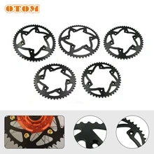 OTOM Chain Wheel 45T 47T 49T 52T Bicycle Motorcycle Chain Sprockets Rear Back Crank Sprocket For HONDA CR250 CRF250R CRF450 450R