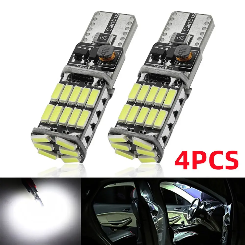 4 шт. супер яркие 4014-26smd 12 В светодиодсветодиодный лампы для номерного знака свет купольная карта T10 W5W Автомобильные светодиодные лампы для ч...
4 шт. супер яркие 4014-26smd 12 В светодиодсветодиодный лампы для номерного знака свет купольная карта T10 W5W Автомобильные светодиодные лампы для ч...