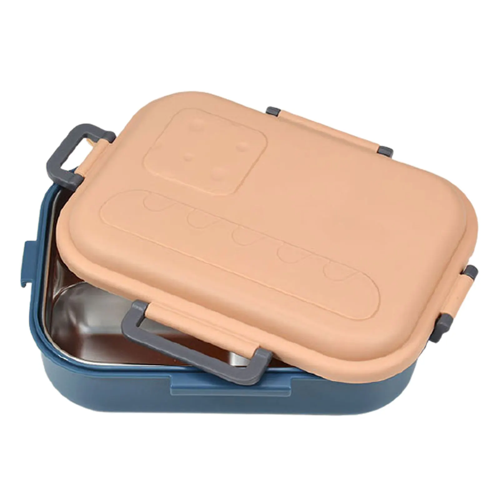 Lunch Box With Compartments Stainless Steel Picnic Container Portable 800ml Workers For Adults Kids Bento Students Leakproof
Lunch Box With Compartments Stainless Steel Picnic Container Portable 800ml Workers For Adults Kids Bento Students Leakproof