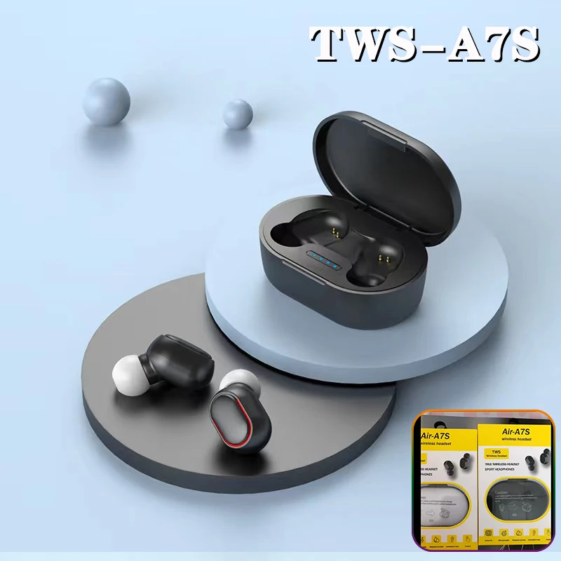 10PCS A7S TWS Bluetooth Headphone Wireless Earphone LED Display Sport Waterproof Headset Earbuds PK A6S Y30 Y50 F9 E6S E7S
10PCS A7S TWS Bluetooth Headphone Wireless Earphone LED Display Sport Waterproof Headset Earbuds PK A6S Y30 Y50 F9 E6S E7S