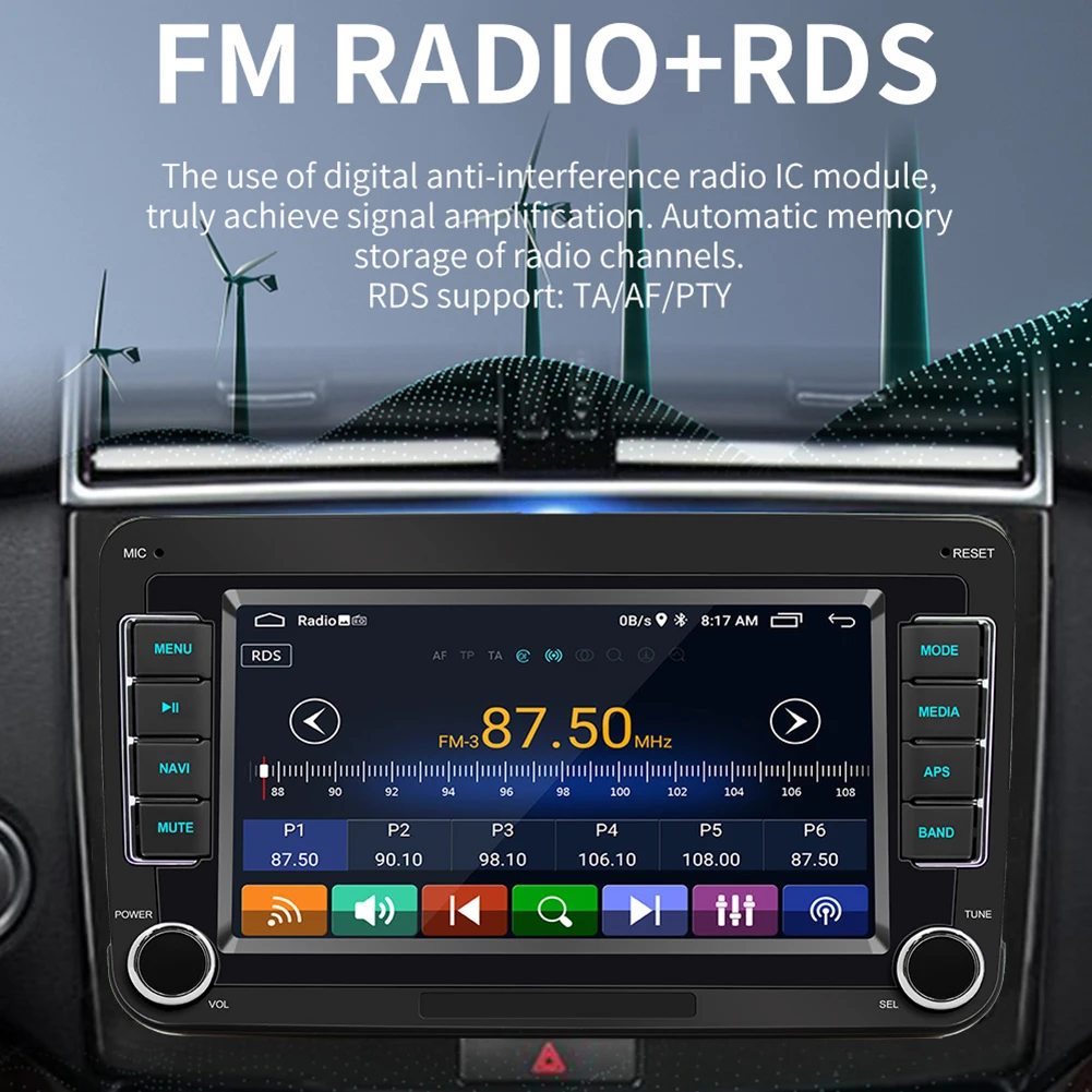 7 Inch Car Bluetooth MP5 Player Android System For For Passat For Golf MK5 MK6 Car Radio Stereo DVD CD Player GPS Sat Navi BT
7 Inch Car Bluetooth MP5 Player Android System For For Passat For Golf MK5 MK6 Car Radio Stereo DVD CD Player GPS Sat Navi BT