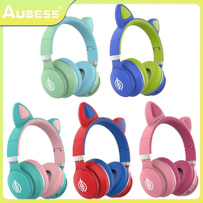With Mic Stereo Glowing Earphones Headphones Cat Ears Headset For Children Gifts Daughters Girls New High Quality Led
With Mic Stereo Glowing Earphones Headphones Cat Ears Headset For Children Gifts Daughters Girls New High Quality Led