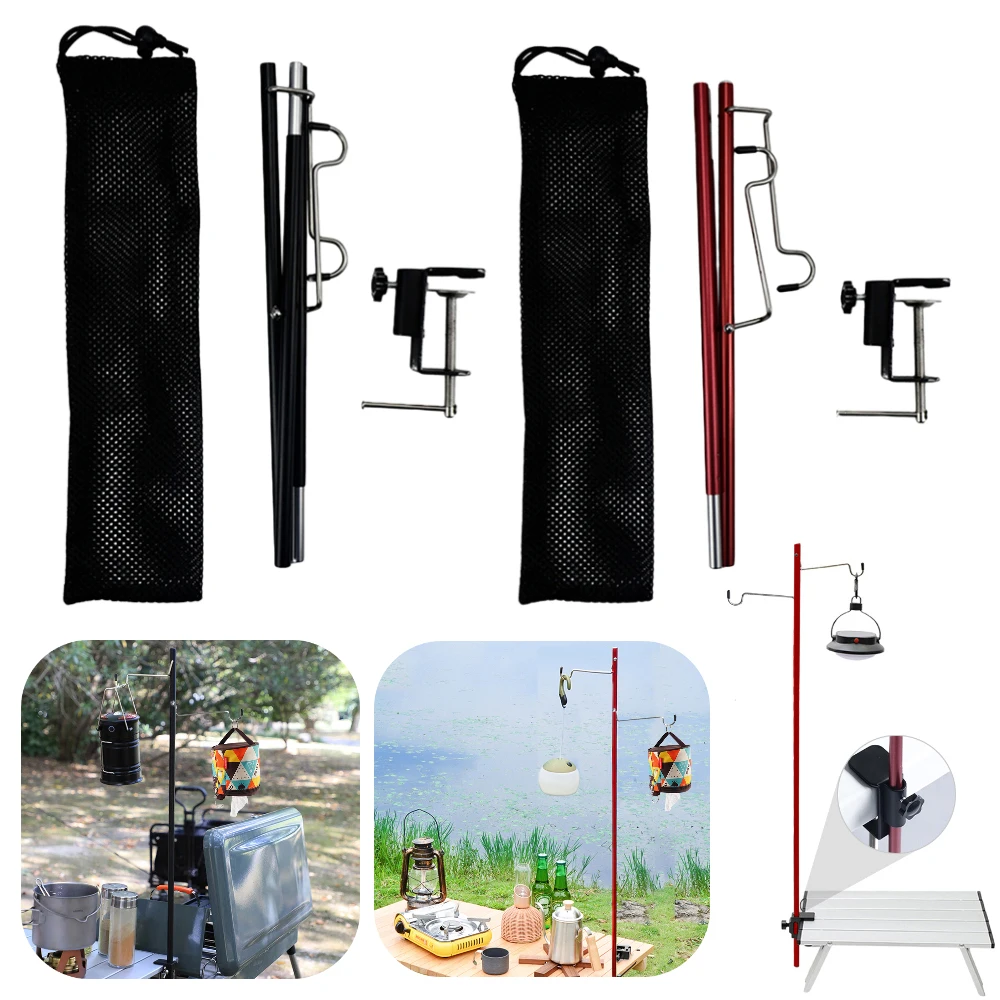 Portable Camping Lamp Stand Detachable Picnic Table Hanging Tent Pole Light Holder Bracket Outdoor Hiking Tools Accessories
Portable Camping Lamp Stand Detachable Picnic Table Hanging Tent Pole Light Holder Bracket Outdoor Hiking Tools Accessories