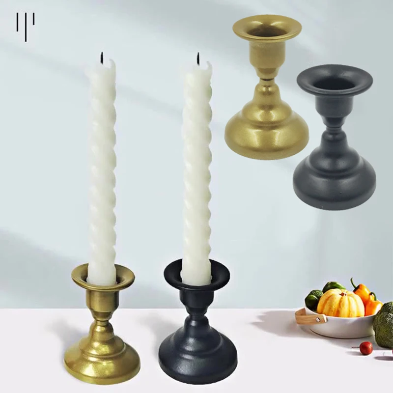 Geometric Iron Candle Holders Golden Wrought Candlestick Creative Retro Mini European Style Dual-use Candlestick Home Decoration
Geometric Iron Candle Holders Golden Wrought Candlestick Creative Retro Mini European Style Dual-use Candlestick Home Decoration