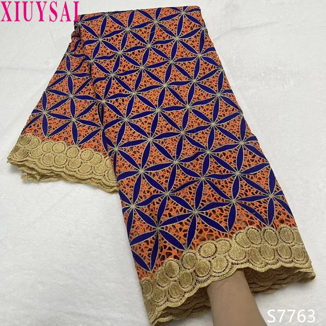 New Christmas African Guipure Cord Lace Fabric High Quality Nigerian Water Soluble Lace Fabric For Women Evening Party Dresses
New Christmas African Guipure Cord Lace Fabric High Quality Nigerian Water Soluble Lace Fabric For Women Evening Party Dresses