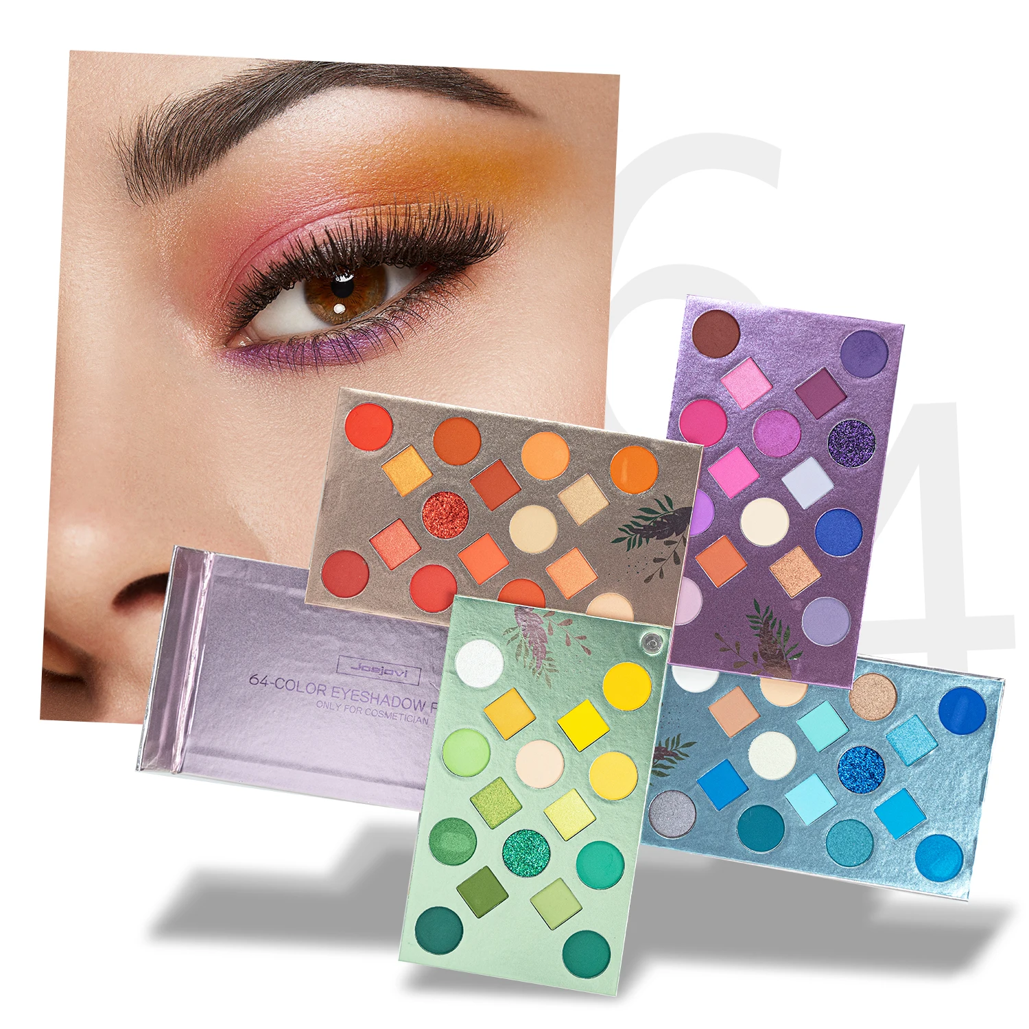 UEE 64 Colors Eyeshadow Palette Waterproof And Sweat-proof Eyeshadow Palette High Pigmented Professional Eye Shadow Makeup
UEE 64 Colors Eyeshadow Palette Waterproof And Sweat-proof Eyeshadow Palette High Pigmented Professional Eye Shadow Makeup