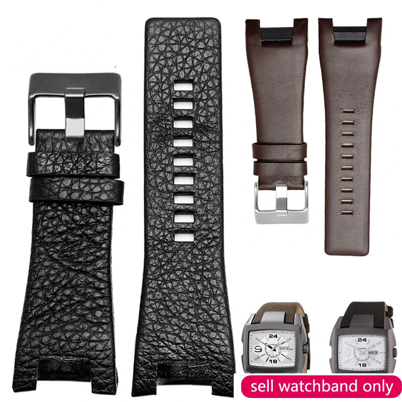 Genuine Leather Watch Strap for Diesel Dz1216 Watchband First Layer Cowhide Notch Men's Watch Band Accessories 32mm
Genuine Leather Watch Strap for Diesel Dz1216 Watchband First Layer Cowhide Notch Men's Watch Band Accessories 32mm