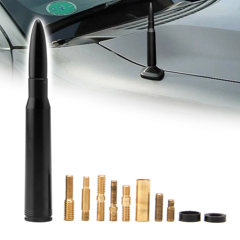 Vehicle Stubby Antenna Mast Bullet Car Truck Antenna Replacement for Ford F Series F150 Raptor Heavy Duty Classic Pickup Truck
Vehicle Stubby Antenna Mast Bullet Car Truck Antenna Replacement for Ford F Series F150 Raptor Heavy Duty Classic Pickup Truck