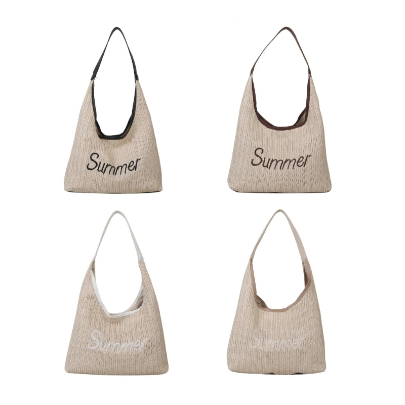 Женская большая вместительная большая сумка Женская соломенная плетеная сумка через плечо Студенческая школьная сумка E74B
Женская большая вместительная большая сумка Женская соломенная плетеная сумка через плечо Студенческая школьная сумка E74B