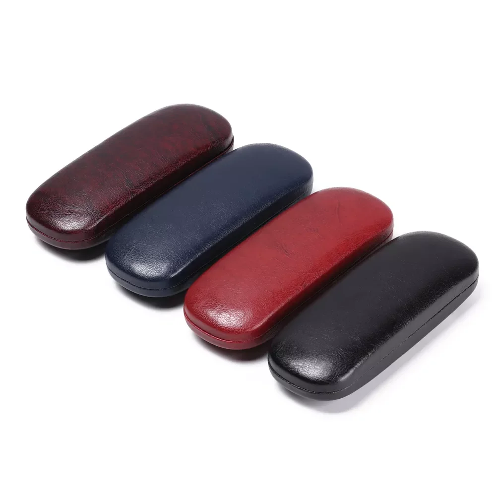 Hot Sale1Pc Unisex Leather Glasses Case Waterproof Hard Frame Eyeglass Case Women Reading Glasses Box Black Spectacle Cases
Hot Sale1Pc Unisex Leather Glasses Case Waterproof Hard Frame Eyeglass Case Women Reading Glasses Box Black Spectacle Cases