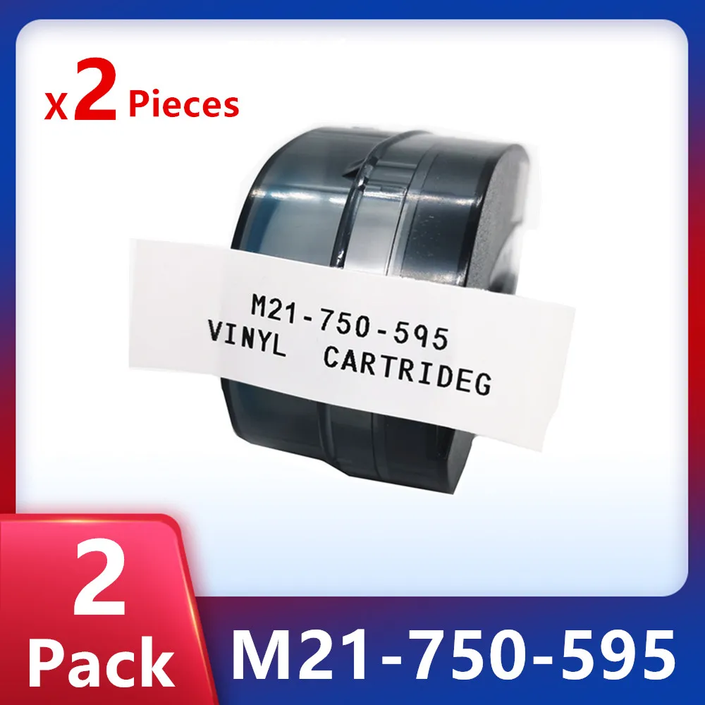 1/2 Pack Compatible M21-750-595 Vinyl Label TAPE Film Black on White Cartridge Ribbon For Labeller,Handheld Label Printer
1/2 Pack Compatible M21-750-595 Vinyl Label TAPE Film Black on White Cartridge Ribbon For Labeller,Handheld Label Printer