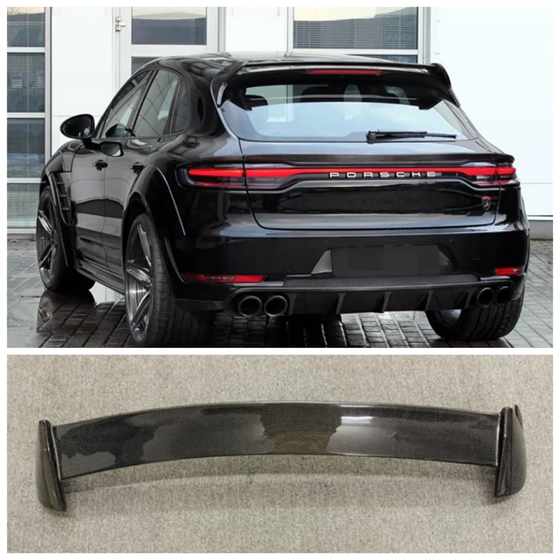 High Quality Carbon Fiber Rear Trunk Lip Roof Spoiler Splitters Wing Fits For Porsche Macan 2014 2015 2016 2017 2018
High Quality Carbon Fiber Rear Trunk Lip Roof Spoiler Splitters Wing Fits For Porsche Macan 2014 2015 2016 2017 2018