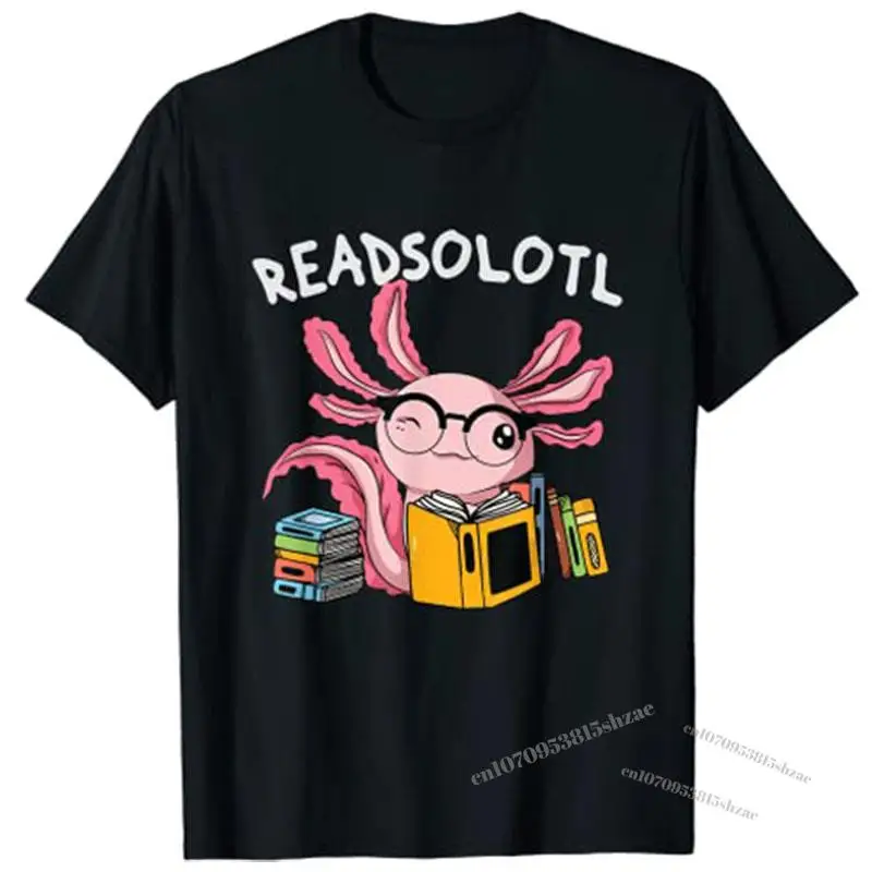 Readsolotl Read Book Axolotl Funny Reading Fish Books Lizard T-Shirt Tops Graphic Tee
Readsolotl Read Book Axolotl Funny Reading Fish Books Lizard T-Shirt Tops Graphic Tee