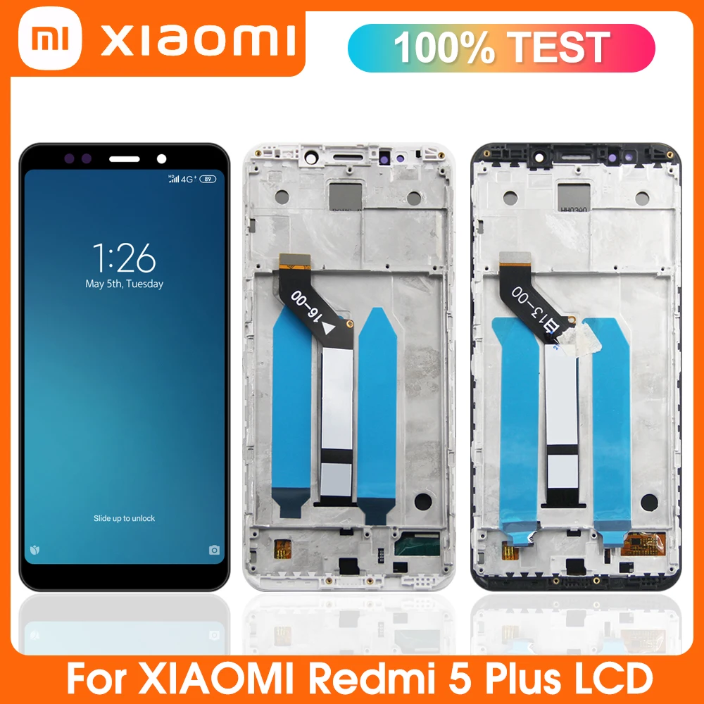 5,99 "Оригинальный Xiaomi Redmi5 Plus дисплей для Redmi 5 Plus MEG7, сменный сенсорный экран MEI7, для Redmi5Plus Lcd, с рамкой
5,99 "Оригинальный Xiaomi Redmi5 Plus дисплей для Redmi 5 Plus MEG7, сменный сенсорный экран MEI7, для Redmi5Plus Lcd, с рамкой