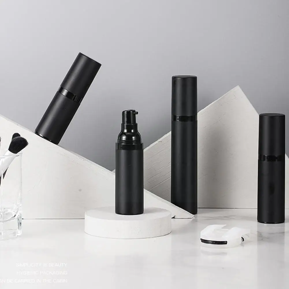 1pcs 30ml Vacuum Pump Bottle Plastic Travel Airless Sub-bot Protable Bottling Bottle Container Black Lotion Spray N6D2
1pcs 30ml Vacuum Pump Bottle Plastic Travel Airless Sub-bot Protable Bottling Bottle Container Black Lotion Spray N6D2