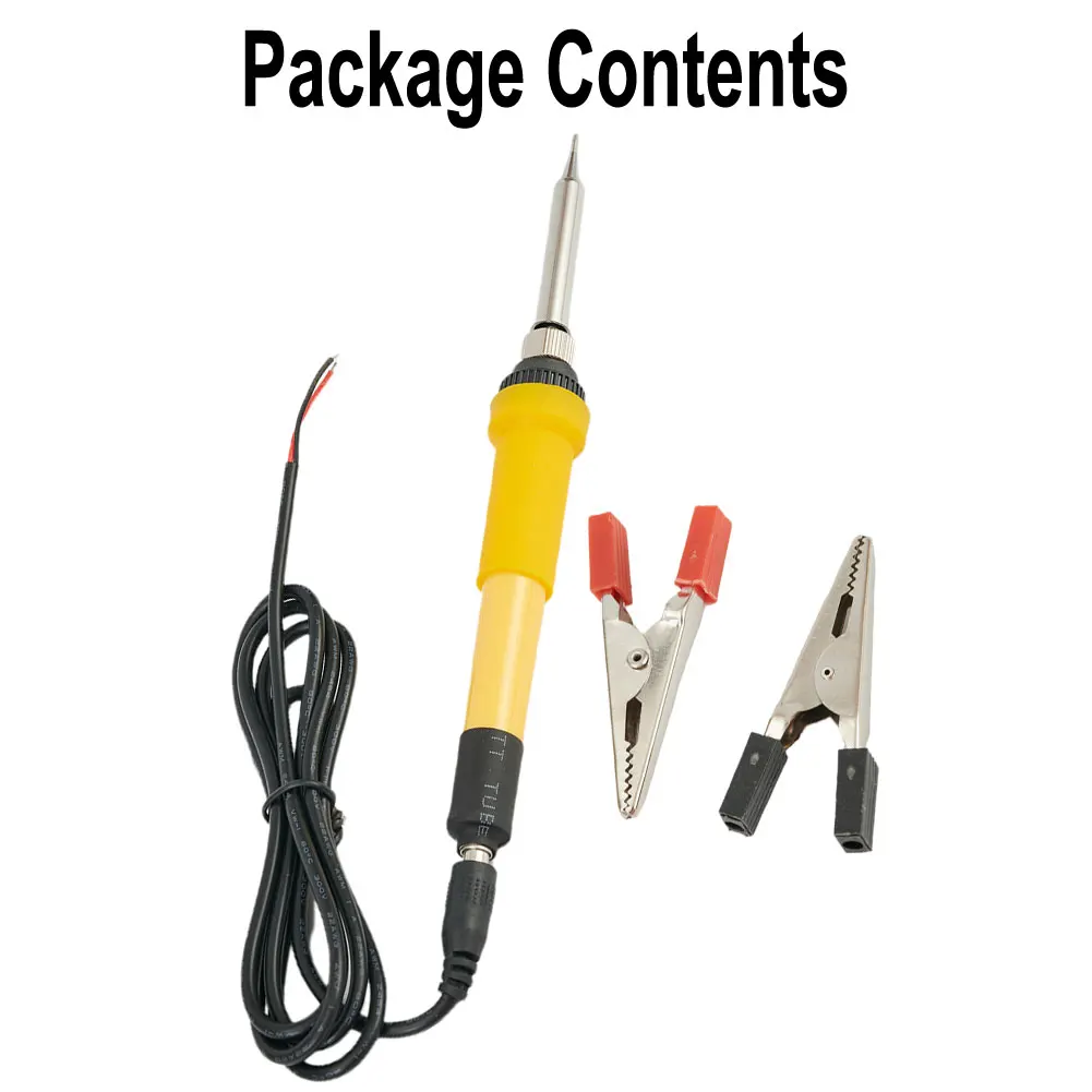 With Car Clip Electrical Soldering Iron 40W Ceramic Heating Core Compact DC12V Fast Heat Dissipation Lightweight
With Car Clip Electrical Soldering Iron 40W Ceramic Heating Core Compact DC12V Fast Heat Dissipation Lightweight