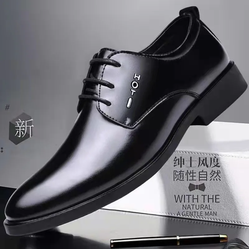 New Classic Business Men Dress Shoes Fashion Elegant Formal Wedding Shoes Men Slip on Office Oxford Shoes for Men Plus size38-48
New Classic Business Men Dress Shoes Fashion Elegant Formal Wedding Shoes Men Slip on Office Oxford Shoes for Men Plus size38-48