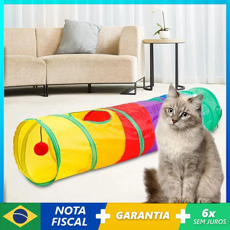 Cats Tunnel Foldable Pet Cat Toys Kitty Pet Training Interactive Fun Toy Tunnel For Cat Rabbit Animal Play Games Pet Product
Cats Tunnel Foldable Pet Cat Toys Kitty Pet Training Interactive Fun Toy Tunnel For Cat Rabbit Animal Play Games Pet Product