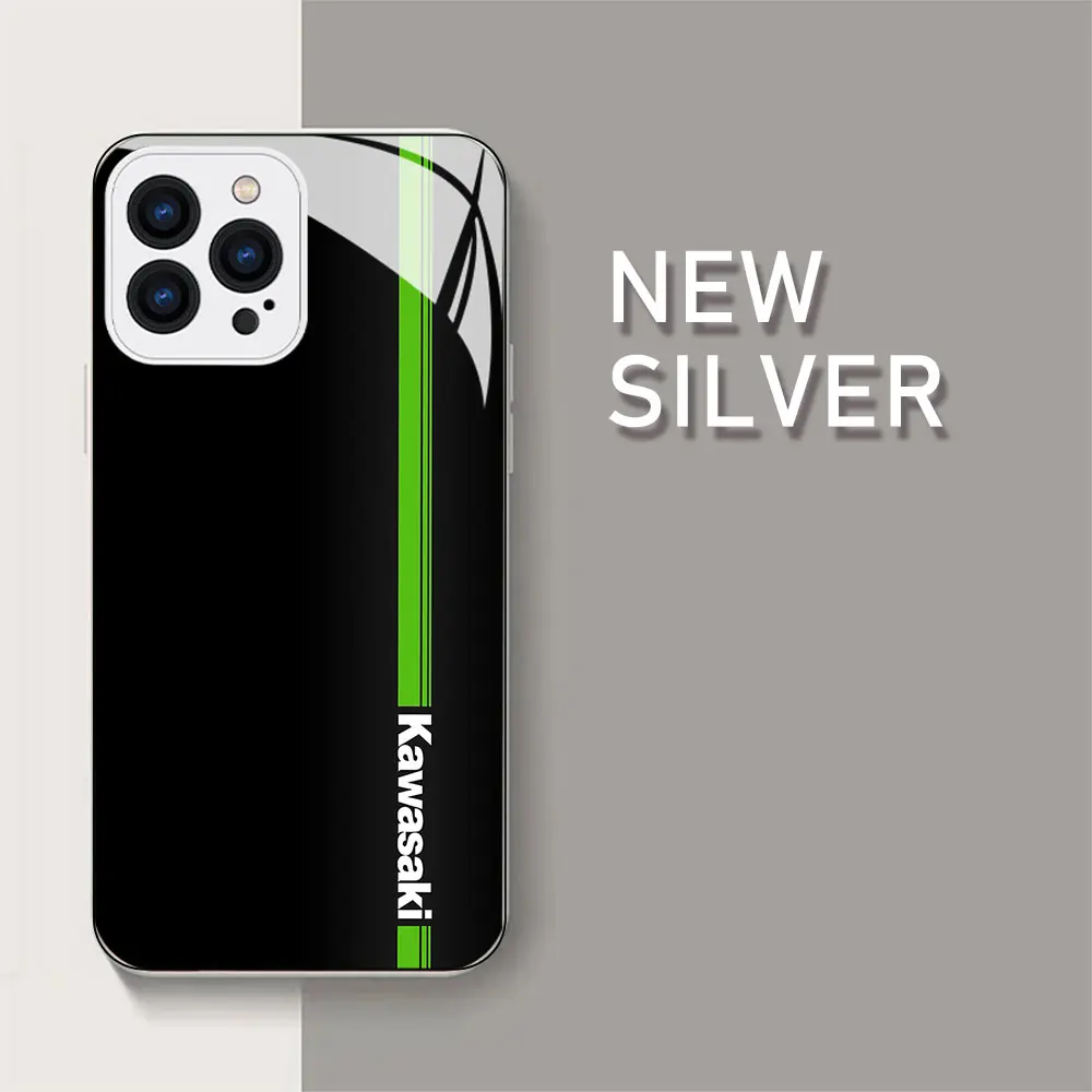 K-Kawasaki Racing Metallic-Color Phone Case For iPhone 14 13 12 Mini 11 Pro Max X XS XR 7 8 SE 2020 Plus Glass Hard Cover
K-Kawasaki Racing Metallic-Color Phone Case For iPhone 14 13 12 Mini 11 Pro Max X XS XR 7 8 SE 2020 Plus Glass Hard Cover