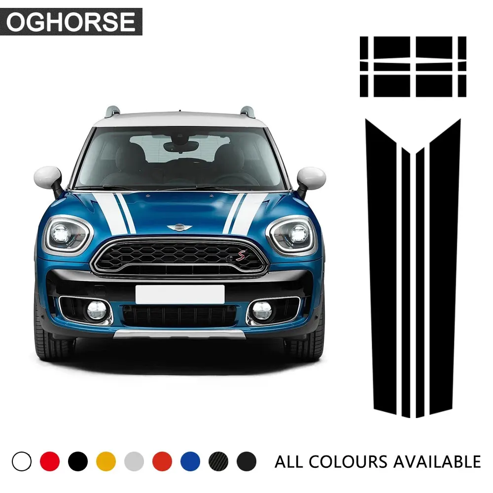 Hood Trunk Bonnet Engine Rear Body Stripe Vinyl Decal Stickers for BMW Mini Cooper S Countryman F60 2017 Accessories Car Styling
Hood Trunk Bonnet Engine Rear Body Stripe Vinyl Decal Stickers for BMW Mini Cooper S Countryman F60 2017 Accessories Car Styling