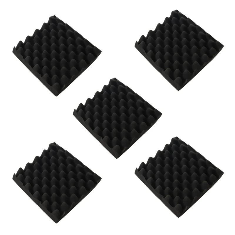 Quality 5Pcs 25X25X5CM Sound Insulation Foam Egg Crate Studio Acoustic Foam Sound Insulation Treatment Egg Profile Wedge
Quality 5Pcs 25X25X5CM Sound Insulation Foam Egg Crate Studio Acoustic Foam Sound Insulation Treatment Egg Profile Wedge