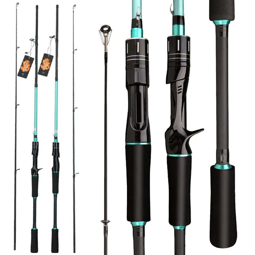 Casting Spinning Fishing Rod 1.6m 1.8m UltraLight Carbon Fiber Rod2 Section Baitcasting Fishing Rod for Bass Pike Fishing
Casting Spinning Fishing Rod 1.6m 1.8m UltraLight Carbon Fiber Rod2 Section Baitcasting Fishing Rod for Bass Pike Fishing