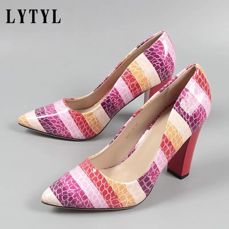 Женские туфли с закрытым носком на высоком каблуке, большие размеры, весна-осень 2022, яркие сексуальные женские туфли на высоком каблуке
Женские туфли с закрытым носком на высоком каблуке, большие размеры, весна-осень 2022, яркие сексуальные женские туфли на высоком каблуке