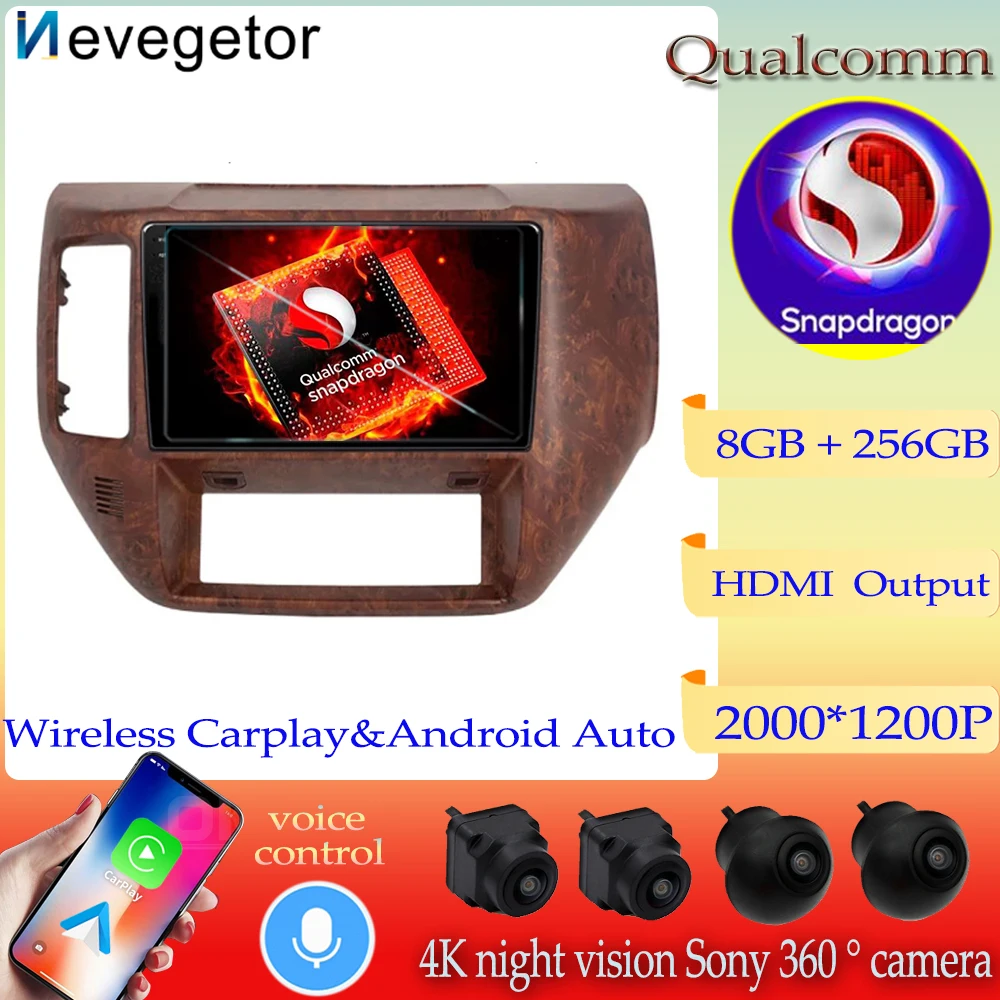 Автомобильный мультимедийный видеоплеер, GPS-навигатор, Android 13, Qualcomm, Snapdragon, для NISSAN патруль 2011, 12, 13, 14, 2015, разъем 2 Din, DVD
Автомобильный мультимедийный видеоплеер, GPS-навигатор, Android 13, Qualcomm, Snapdragon, для NISSAN патруль 2011, 12, 13, 14, 2015, разъем 2 Din, DVD