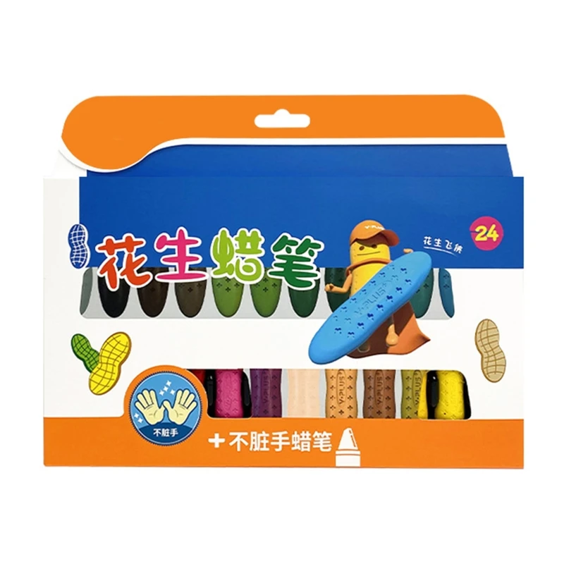 Finger-grip Crayons 12 Colors 24 Colors for Student Teachers Coloring Kids Gifts
Finger-grip Crayons 12 Colors 24 Colors for Student Teachers Coloring Kids Gifts