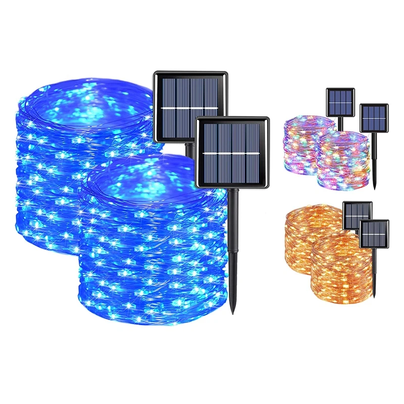 Solar String Lights Outdoor Waterproof 200 LED 8 Modes Solar Lights For Home Garden Party Christmas Decoration
Solar String Lights Outdoor Waterproof 200 LED 8 Modes Solar Lights For Home Garden Party Christmas Decoration