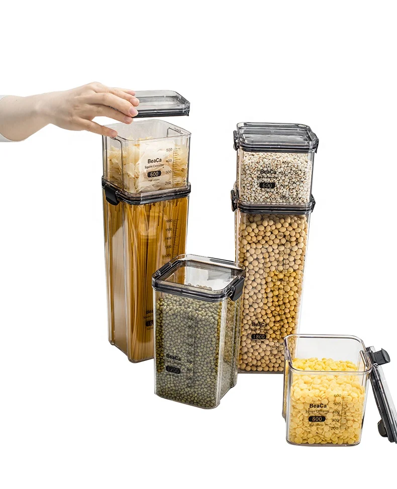8 Pieces Plastic Container Set Airtight Kitchen Drawer Organizer Pantry Organization Storage Bins Food Containers
8 Pieces Plastic Container Set Airtight Kitchen Drawer Organizer Pantry Organization Storage Bins Food Containers