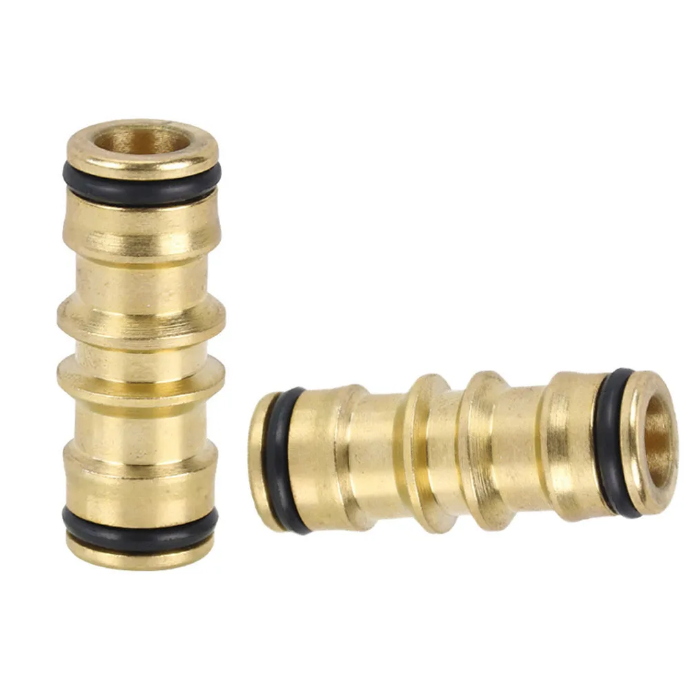 2pc Brass 1/2" 16mm Hose Quick Connector Coupling Tap Adapter Garden Irrigation Watering Water Gun Pipe Repair Straight Joint
2pc Brass 1/2" 16mm Hose Quick Connector Coupling Tap Adapter Garden Irrigation Watering Water Gun Pipe Repair Straight Joint