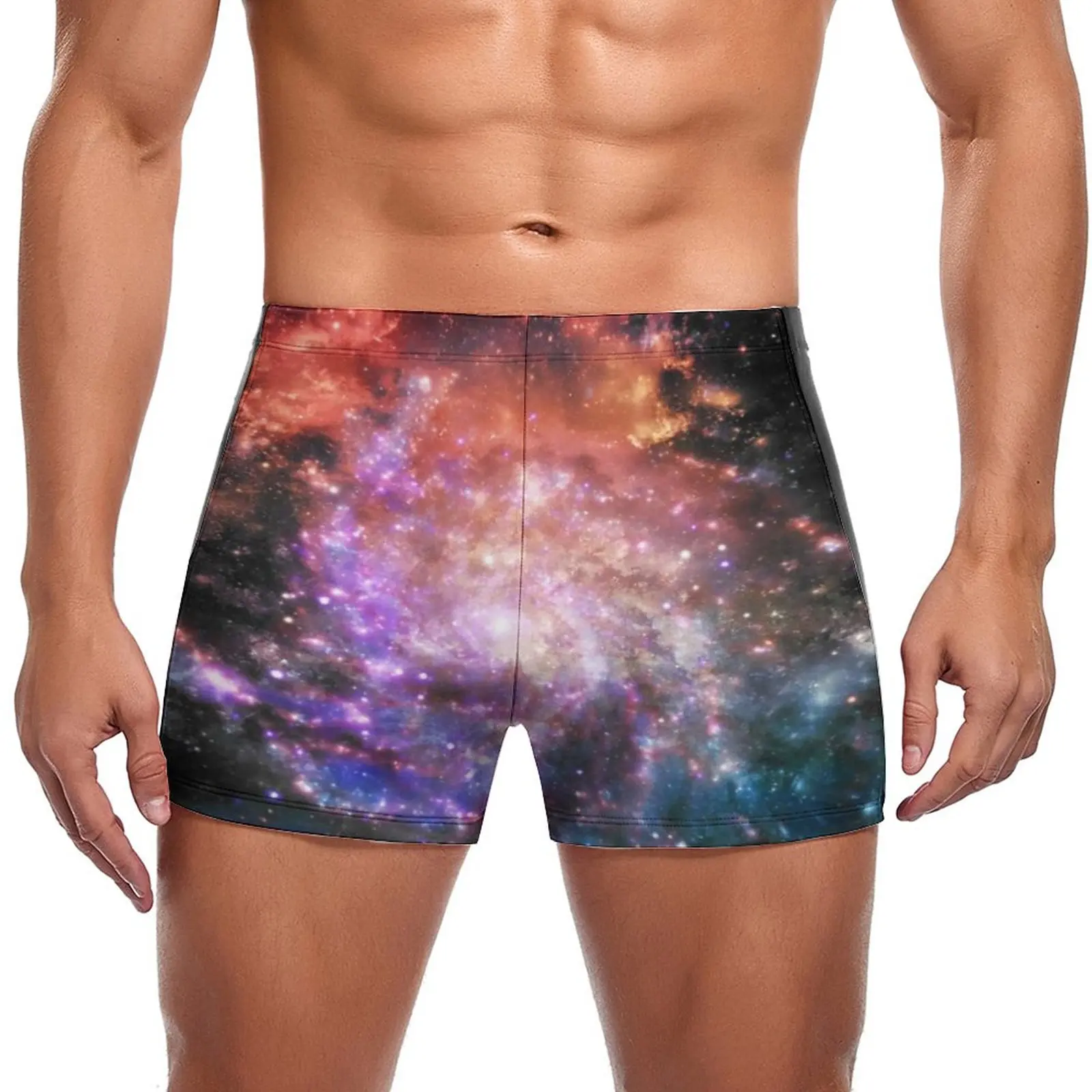 Galaxy Art Swimming Trunks Colorful Print Outer Space Custom Stay-in-Shape Swim Boxers Training Large Size Men Swimsuit
Galaxy Art Swimming Trunks Colorful Print Outer Space Custom Stay-in-Shape Swim Boxers Training Large Size Men Swimsuit