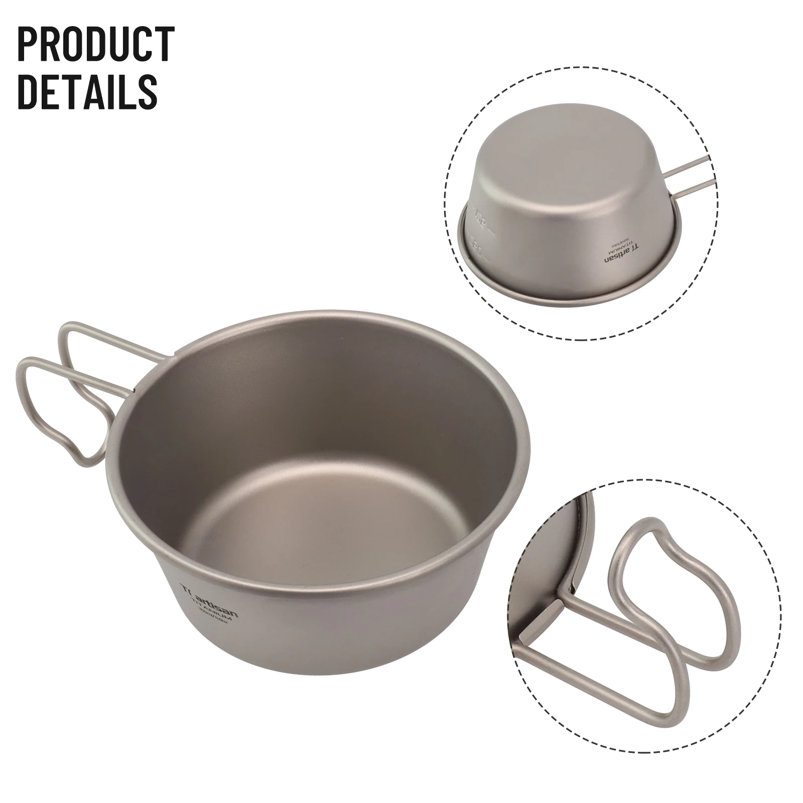 Titanium Sierra Cup Bowl With Handle For Camping Lid Hiking Mug Outdoor Tableware Outdoor Travel Picnic Portable Tableware
Titanium Sierra Cup Bowl With Handle For Camping Lid Hiking Mug Outdoor Tableware Outdoor Travel Picnic Portable Tableware