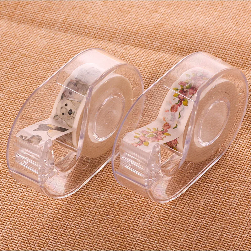 Portable and compact 1.5CM and paper tape with cutter tape tape seat hand account tape storage cutting seat
Portable and compact 1.5CM and paper tape with cutter tape tape seat hand account tape storage cutting seat