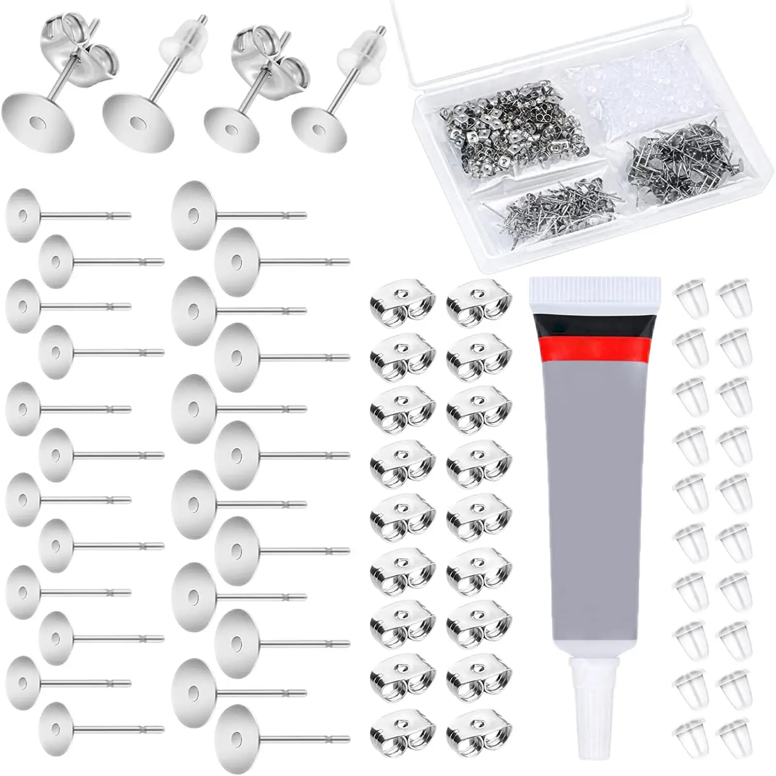 400x застежки для сережек 200x застежки для сережек-гвоздиков принадлежности для самостоятельной сборки
400x застежки для сережек 200x застежки для сережек-гвоздиков принадлежности для самостоятельной сборки