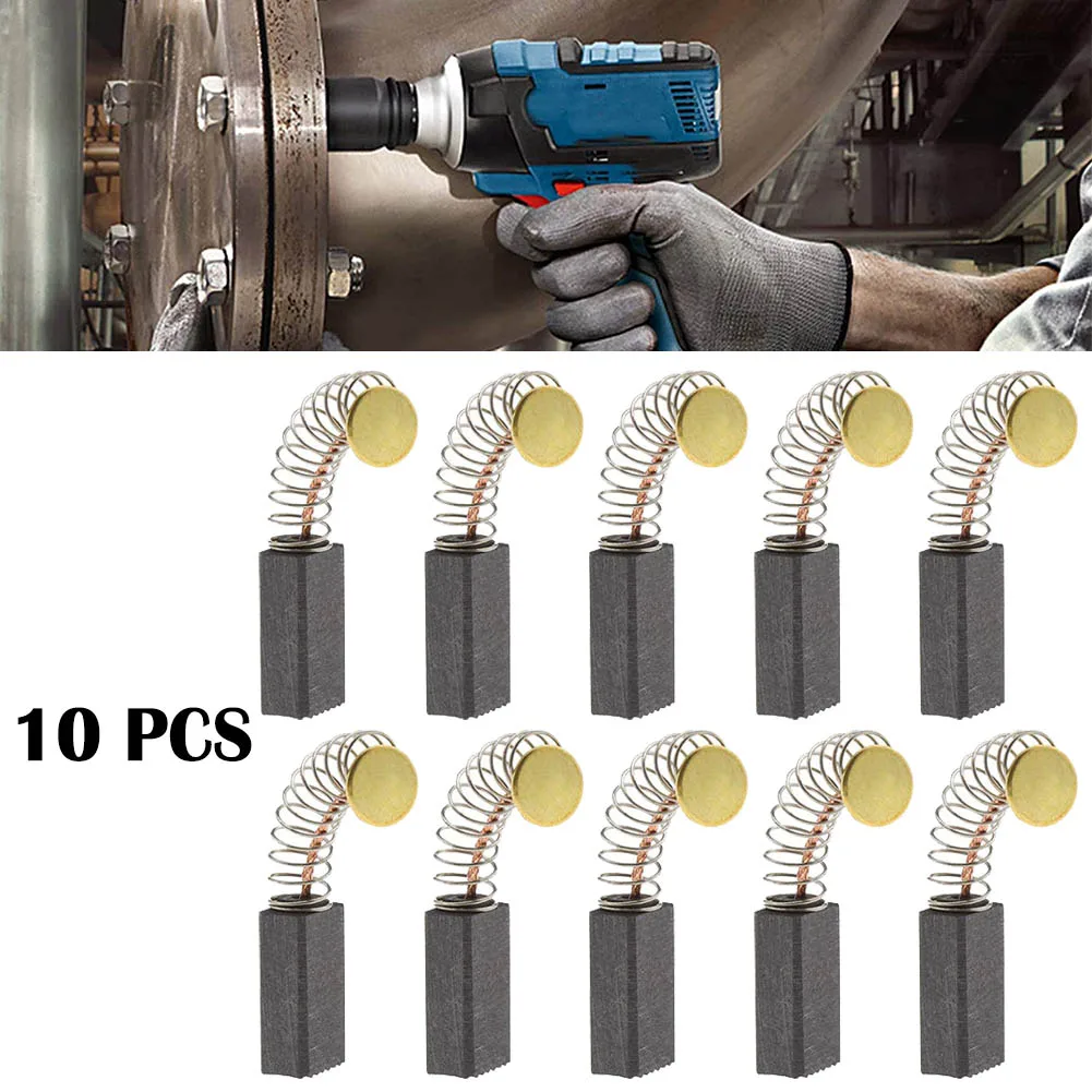 10pcs Carbon Brushes 13x8x5mm For Electric Tools Circular Saws Miter Saws Electric Hammer Drills Vacuum Cleaners Motorcycles
10pcs Carbon Brushes 13x8x5mm For Electric Tools Circular Saws Miter Saws Electric Hammer Drills Vacuum Cleaners Motorcycles