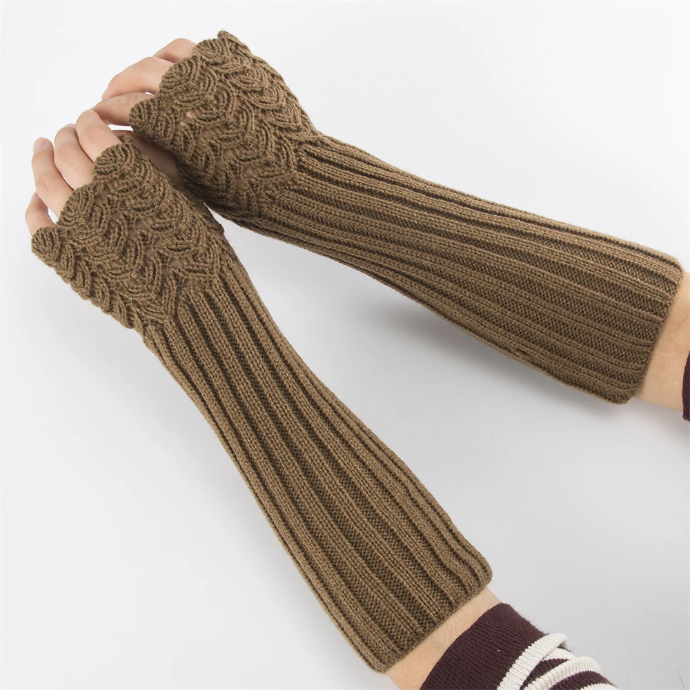 1Pairs Unisex Mitten Sleeve Women Driving Gloves Ladies Keep Warm Knitted Long Fingerless Gloves Girls Fashion Gothic Gloves
1Pairs Unisex Mitten Sleeve Women Driving Gloves Ladies Keep Warm Knitted Long Fingerless Gloves Girls Fashion Gothic Gloves