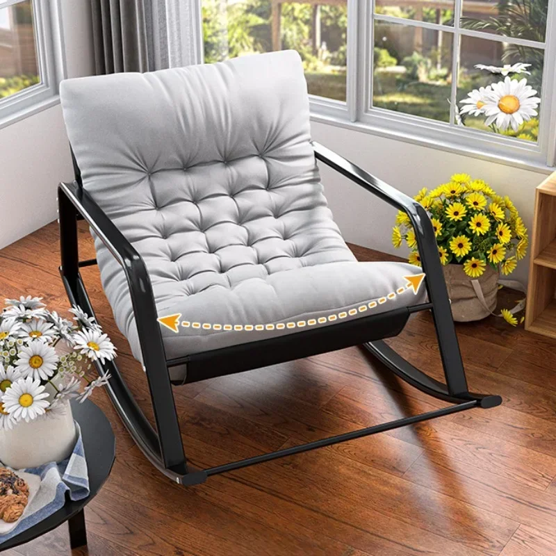 Lazy Rocking Chaise Lounge Sofa Bedroom Balcony Patio Chaise Lounge Relaxation Relaxing Fauteuil Salon Outdoor Furniture QF50TY 
Lazy Rocking Chaise Lounge Sofa Bedroom Balcony Patio Chaise Lounge Relaxation Relaxing Fauteuil Salon Outdoor Furniture QF50TY