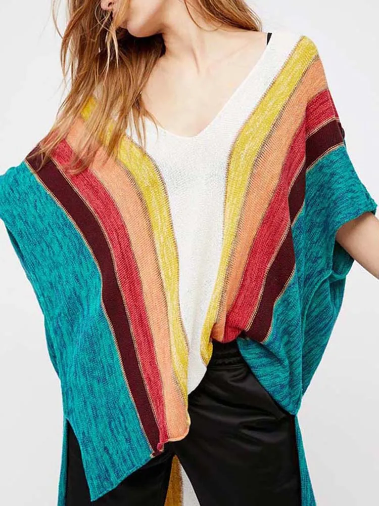 Knitted Beach Cover Up Pareo 2023 V Neck Loose Beach Dress Tunic for Beach Colorful Beachwear Casual Swimsuit Cover up Beachwear
Knitted Beach Cover Up Pareo 2023 V Neck Loose Beach Dress Tunic for Beach Colorful Beachwear Casual Swimsuit Cover up Beachwear