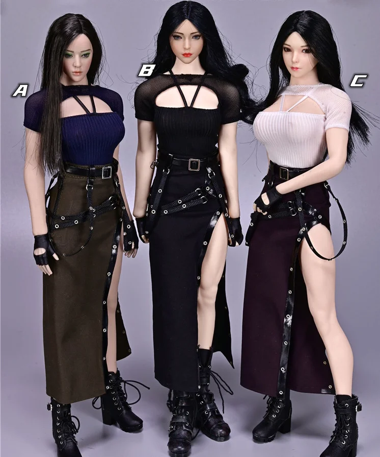 SATOYS SA049 1/6 Female Agent Functional Combat Suit T-shirt Slit Fork Long Skirt Set Fit 12'' Soldier Action Figure Body Doll
SATOYS SA049 1/6 Female Agent Functional Combat Suit T-shirt Slit Fork Long Skirt Set Fit 12'' Soldier Action Figure Body Doll