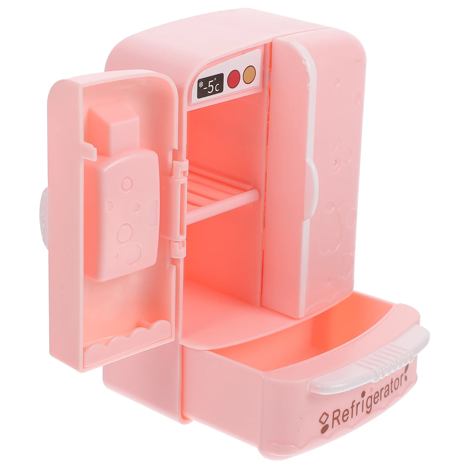 Playhouse Refrigerator Mini Fridge Decor Miniature Model Furniture Dolls Toys Room
Playhouse Refrigerator Mini Fridge Decor Miniature Model Furniture Dolls Toys Room