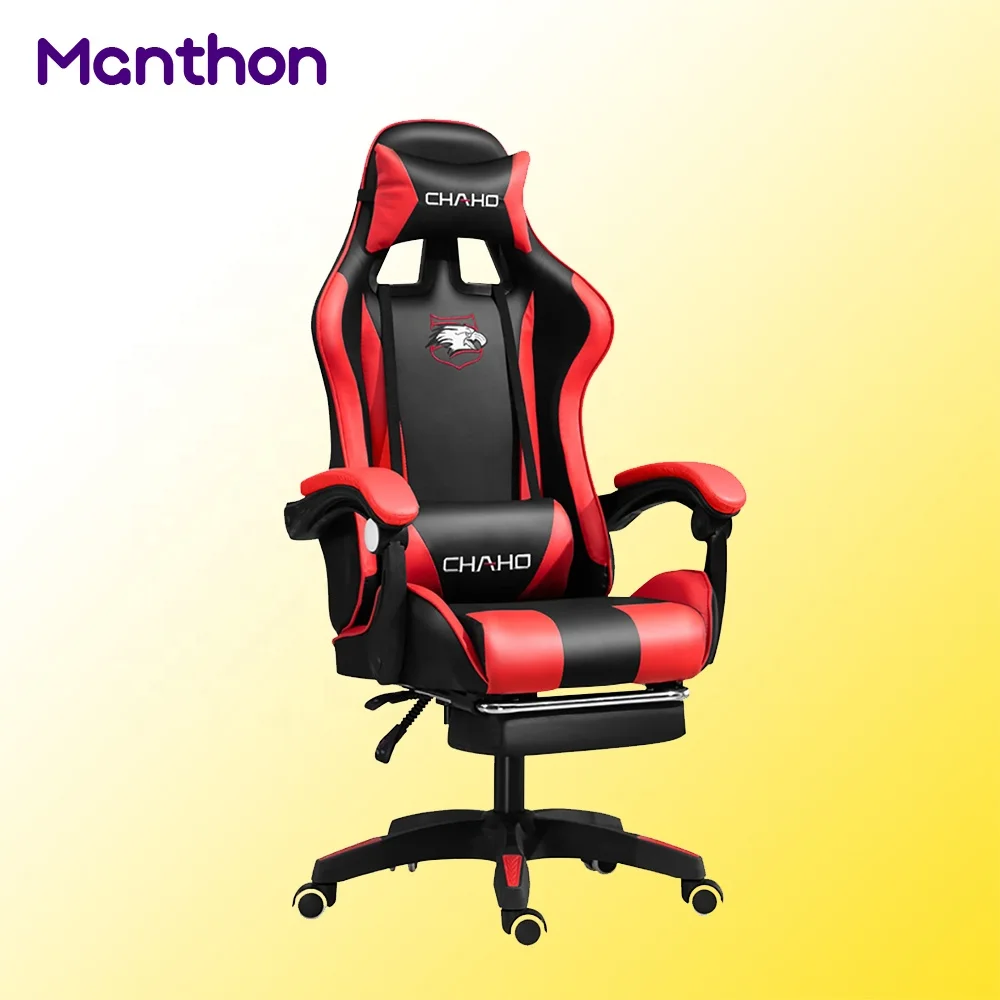 

Cheap Price Custom Deals PU Leather Scorpion Pro Black and Red Office Gamer Gaming Chair for Computer PC Game